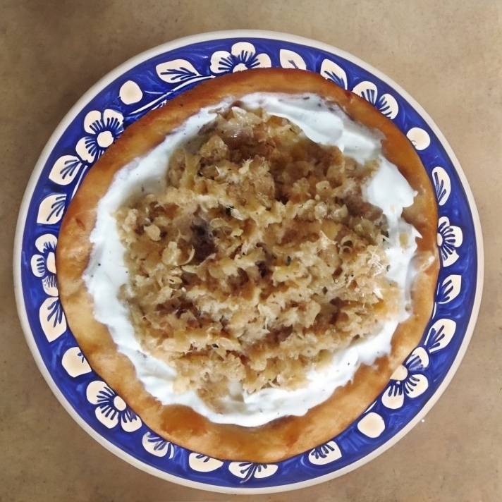 valódi káposztás lángos